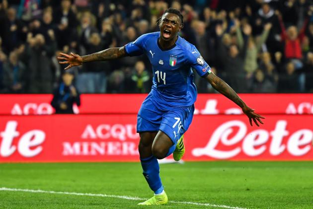 Moise Kean Scores Debut Goal, Italy Beat Finland 2-0 in Euro 2020 Qualifier