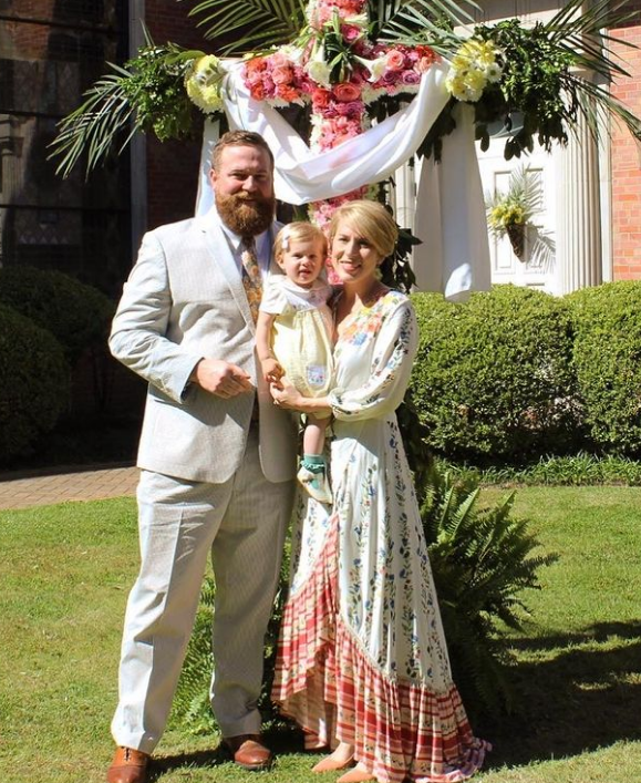 Ben Napier, Erin Napier and Daughter Helen