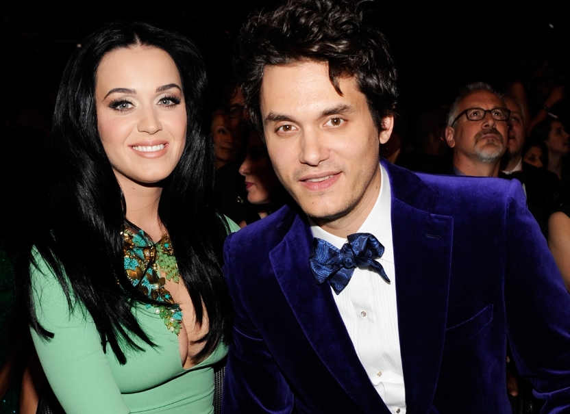 John Mayer and his ex-girlfriend, Katy Perry