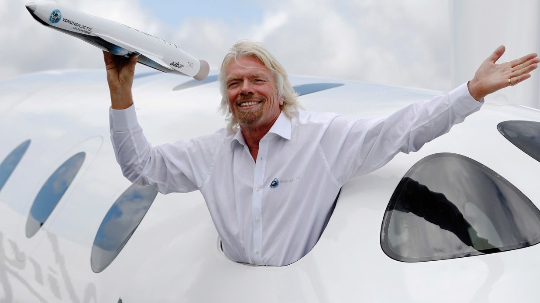 Founder of the Virgin Group, Richard Branson