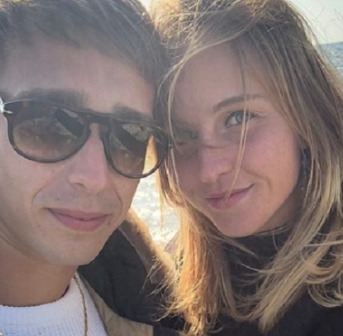 Liudmila Samsonova and her boyfriend, Ale Sandro