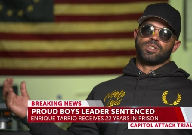 American Convicted Felon, Enrique Tarrio