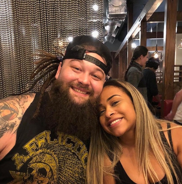 Bray Wyatt and his second wife, JoJo Offerman