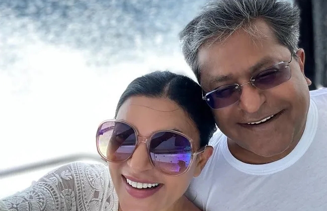 Lalit Modi and his rumored girlfriend, Sushmita Sen spending time together
