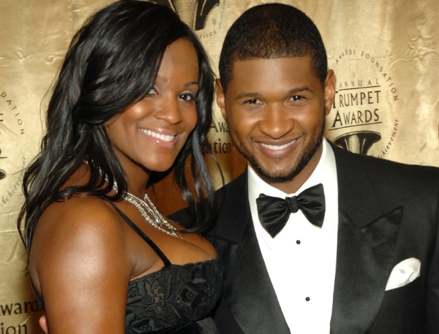 Usher and his ex-wife, Tameka Foster