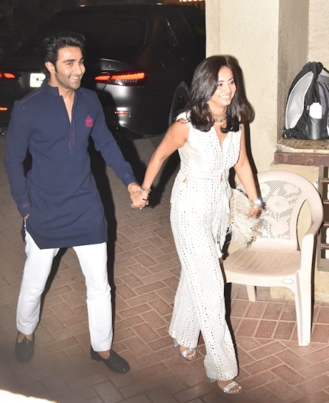 Aadar Jain and Alekha Advani spotted holding hand