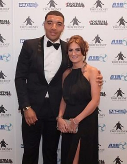 Troy Deeney and his wife, ex-Stacy