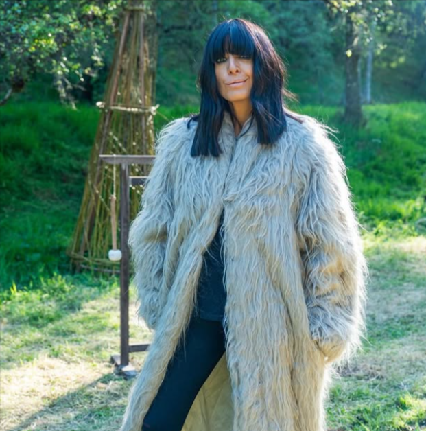 Claudia Winkleman Iconic Fringe Hairstyle